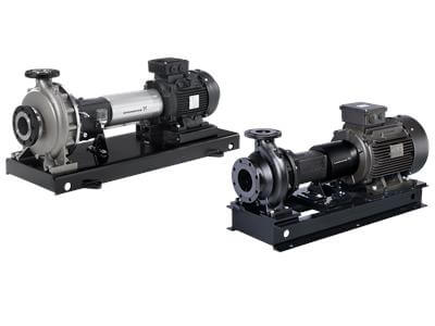 Pompes monocellulaires monobloc à aspiration axiale Grundfos NK