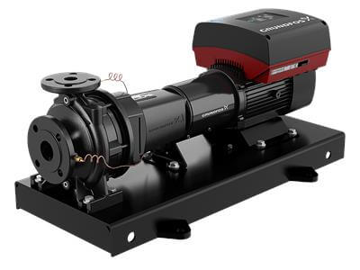 Pompes monocellulaires monobloc à aspiration axiale Grundfos NKE Série 2000