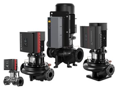 Pompes monocellulaires in-line Grundfos TPE